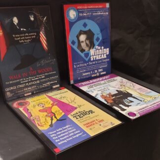 George Street Playhouse New Brunswick NJ Theater Window Lobby Cards Posters