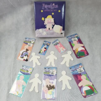 Paperkins Ring Binder Book Mini Paper Dolls EK Success Scrapbook Album Protector