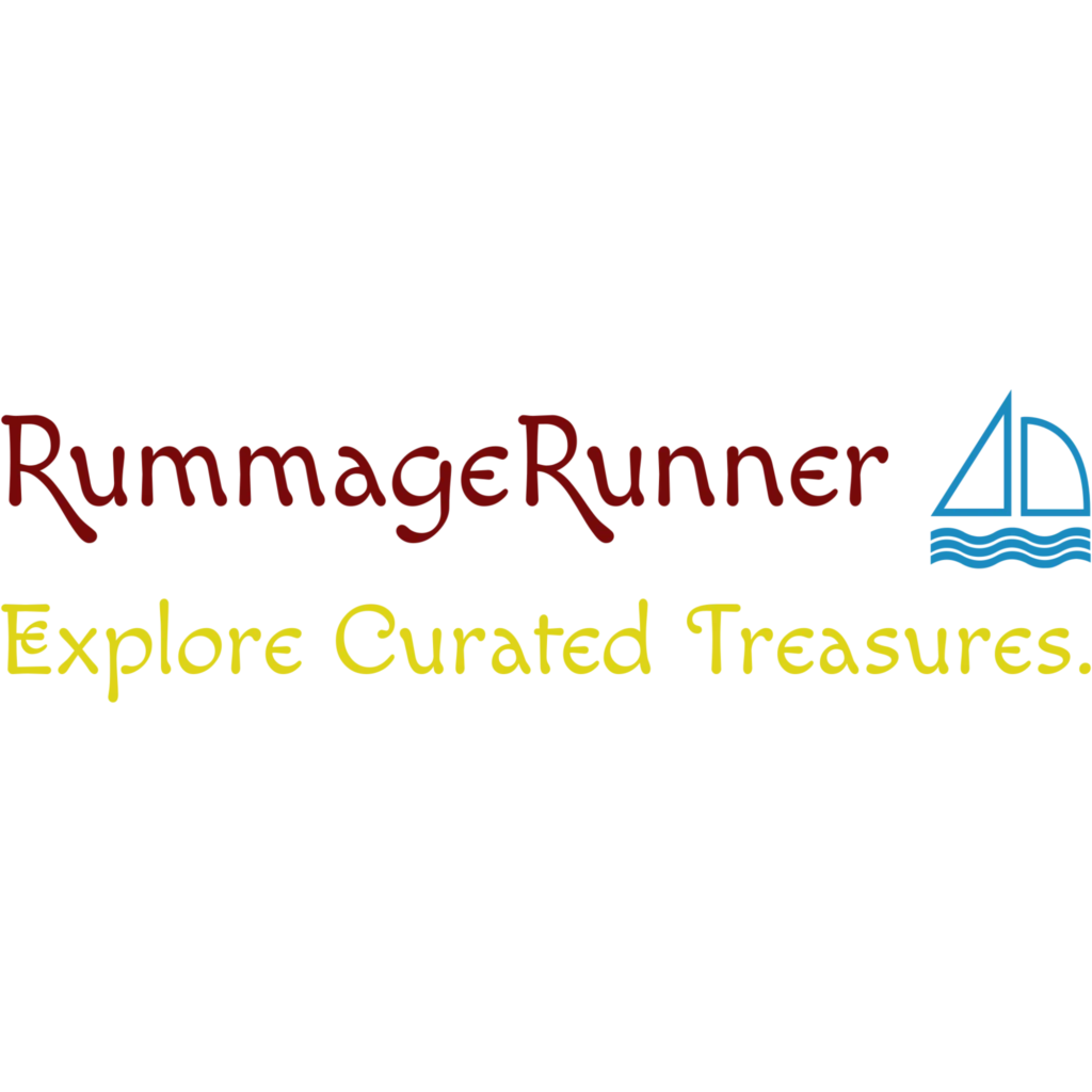 RummageRunner Antique Vintage Collectibles Shop Logo
